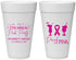 Personalized Awareness 20 oz Foam Cups - Drink For Pink | 230001