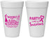 Personalized Awareness 20 oz Foam Cups - Party Like A Survivor | 230006