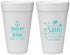 Personalized Wedding 20 oz Foam Cups - Sun Sand Drink In My Hand | 233