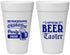 Personalized Oktoberfest 20 oz Foam Cups - Beer Taster | 240000