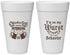 Personalized Oktoberfest 20 oz Foam Cups - Wurst Behavior | 240010