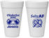 Personalized Oktoberfest 20 oz Foam Cups - Pretzel Salty Af | 240015