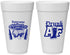 Personalized Oktoberfest 20 oz Foam Cups - Drunk Af | 240016