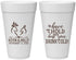 Personalized Wedding 20 oz Foam Cups - To Have And To Hold | 250