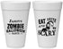 Personalized Halloween 20 oz Foam Cups - Eat Drink Be Scary | 250003