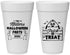 Personalized Halloween 20 oz Foam Cups - Trick Or Treat | 250010