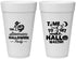 Personalized Halloween 20 oz Foam Cups - Hallowasted Pumpkin | 250013