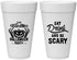 Personalized Halloween 20 oz Foam Cups - Eat Drink Be Scary | 250033
