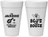 Personalized Halloween 20 oz Foam Cups - Boos And Booze | 250047