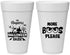 Personalized Halloween 20 oz Foam Cups - Haunted House | 250075