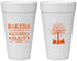 Personalized Halloween 20 oz Foam Cups - Graveyard Shift | 250076