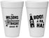 Personalized Halloween 20 oz Foam Cups - Boo Skeleton | 250078