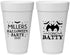 Personalized Halloween 20 oz Foam Cups - Bat | 250081