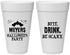 Personalized Halloween 20 oz Foam Cups - Bite Drink Be Scary | 250082