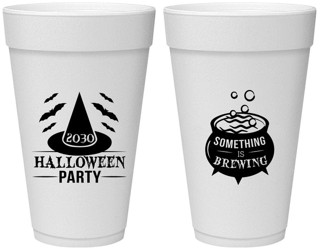 Personalized Halloween 20 oz Foam Cups - Witch | 250085