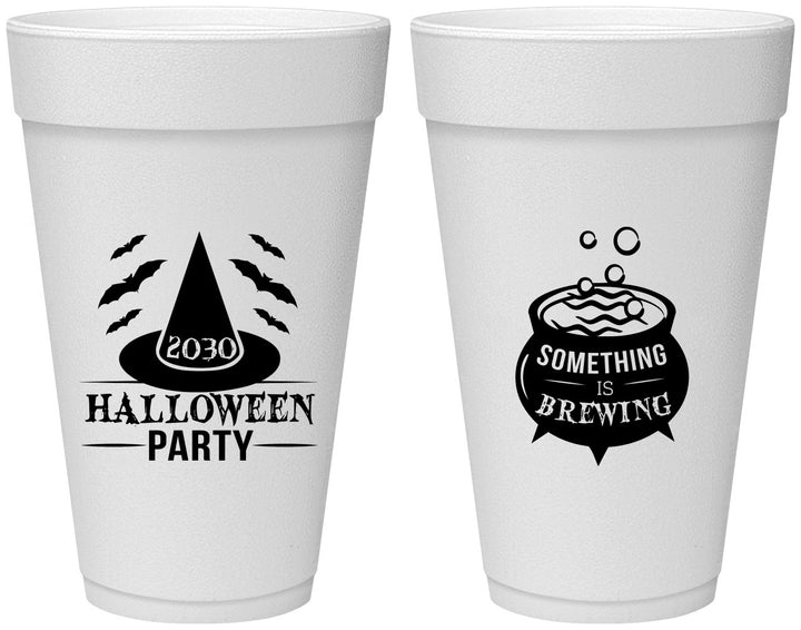 Personalized Halloween 20 oz Foam Cups - Witch | 250085