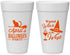 Personalized Halloween 20 oz Foam Cups - Witch | 250088