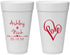 Personalized Wedding 20 oz Foam Cups - Love | 252