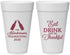 Personalized Thanksgiving 20 oz Foam Cups - Eat Drink Thankful | 260001