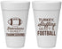 Personalized Thanksgiving 20 oz Foam Cups - Football Turkey | 260010