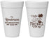 Personalized Thanksgiving 20 oz Foam Cups - Football Turkey | 260014