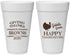 Personalized Thanksgiving 20 oz Foam Cups - Gobble Gobble | 260022