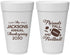 Personalized Thanksgiving 20 oz Foam Cups - Football | 260031