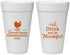 Personalized Thanksgiving 20 oz Foam Cups - Eat Drink Thankful | 260036