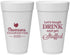 Personalized Thanksgiving 20 oz Foam Cups - Turkey Stuffed | 260037
