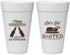 Personalized Thanksgiving 20 oz Foam Cups - Lets Get Basted | 260039