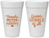 Personalized Thanksgiving 20 oz Foam Cups - Gobble Gobble | 260044