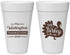 Personalized Thanksgiving 20 oz Foam Cups - Talk Turkey To Me | 260046