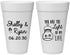 Personalized Wedding 20 oz Foam Cups - You Are The Light Of My Life | 262