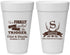 Personalized Wedding 20 oz Foam Cups - Finally Pull The Trigger | 264
