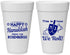 Personalized Hanukkah 20 oz Foam Cups - Dreidel | 270001