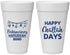 Personalized Hanukkah 20 oz Foam Cups - Challah Days | 270003