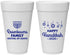 Personalized Hanukkah 20 oz Foam Cups - Menorah | 270016