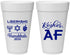 Personalized Hanukkah 20 oz Foam Cups - Menorah Dreidel | 270024