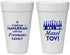 Personalized Hanukkah 20 oz Foam Cups - Mazel Tov | 270025