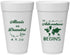 Personalized Wedding 20 oz Foam Cups - The Adventure Begins | 276