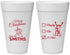 Personalized Christmas 20 oz Foam Cups - Naughty Or Nice | 280004