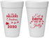 Personalized Christmas 20 oz Foam Cups - Eat Drink And Be Jolly | 280010
