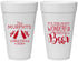 Personalized Christmas 20 oz Foam Cups - Wonderful Time For A Beer | 280012