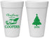 Personalized Christmas 20 oz Foam Cups - Naughty Af | 280025