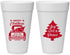 Personalized Christmas 20 oz Foam Cups - Christmas Tree | 280026