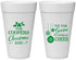 Personalized Christmas 20 oz Foam Cups - Tis The Season | 280027