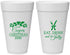 Personalized Christmas 20 oz Foam Cups - Eat Drink And Be Jolly | 280033