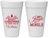 Personalized Christmas 20 oz Foam Cups - Jingle And Mingle | 280034