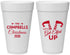 Personalized Christmas 20 oz Foam Cups - Lets Get Elfed Up | 280036