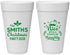 Personalized Christmas 20 oz Foam Cups - Touch Of Naughty | 280049